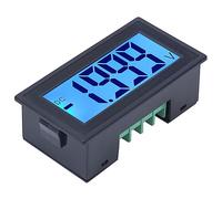DC Digital Voltmeter, YB5135DB LCD Display Blue Backlight AC100-240V High Precision Power Supply Panel Accuracy Volt Monitor Tester (DC0-2V)