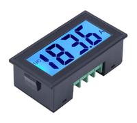 DC Digital Voltmeter, YB5135DB LCD Display Blue Backlight AC100-240V High Precision Power Supply Panel Accuracy Volt Monitor Tester (DC0-500V)