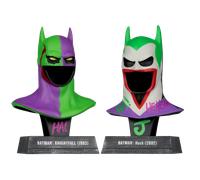 DC Direct: Batman Knightfall and Hush (Jokerized) Cowl 1:3 (Gold Label Series) Scale Replica 2-Pack