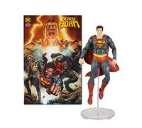 McFarlane Toys DC Comics Black Adam Comic + Superman Figure 17 CM