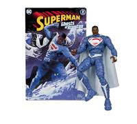 DC Direct Superman Wave 5 Earth-2 Action Figure 18 cm with Comic Book | Ghosts of Krypton Collectible