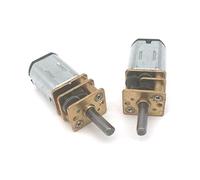 DC DIY electronic starter 500RPM/1000RPM N20 Micro Gear Reducer electronic starter DC 6V 12V electronic starter Gear Reducer Automotive Robot Reducer Gear electronic starter : 500RPM, Voltage : 12V) s