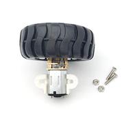 DC DIY electronic starter DC 3V, 6V, 12V Encoder electronic starter Gear N20 Electric Micro Gear electronic starter, With 43MM Wheel Screw Mounting Bracket Coupling Kit : 200RPM, Voltage : 12V) electr