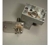 dc electronic starter 1 Piece Z Shape Cast Aluminum Shell Speed Reduction electronic starter, Full Metal Gear, 4mm Thread, N20 Geared electronic starter, DIY Driver Parts electrical tools