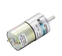 dc electronic starter 12V Low Speed electronic starter 24V Speed electronic starter, Slow Gear electronic starter 37GB520, Miniature Brush DC electronic starter, DIY Driver Parts : 50RPM, Voltage : 24