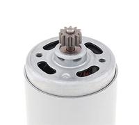 DC electronic starter 1pc RS550 10.8/12/14/16.8/18/21V with Two-Speed 11 Teeth and High Torque Gear Box for Electric Drill/Screwdriver special motor(11Teeth 25V 30000)