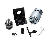 dc electronic starter 775 electronic starter 10000rpm DC 12V Lathe Press 775 electronic starter, with Miniature Hand Drill Chuck and Mounting Bracket, DIY Driver Parts : 0.3 4mm) electrical tools