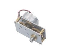 DC electronic starter Flat Gearbox High Torque Gear electronic starter 3v-12v Low Speed Noise Micro Metal electronic starter Reductor Reversible CW CCW Hard Metal Gear Motors : 6V No-Load 27RPM specia