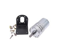 DC electronic starter GA37RG With electronic starter Holder High Torque Gear electronic starter 12V 24V Mounting Bracket IINKUEYK(15rpm,24V)