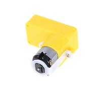 dc electronic starter One Piece TT electronic starter, Gearbox DC Geared electronic starter, for Robot Car Toy 6V Bend of Uniaxial Gear, Deceleration electronic starter, DIY Driver Parts electrical to