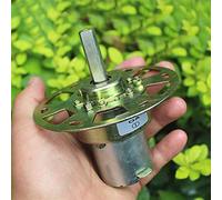 dc electronic starter Voltage Regulator DC Gear electronic starter, with Ball Bearing, Carbon Brush Commutator, DC 12V All Metal Gearbox electronic starter, DIY Driver Parts electrical tools