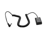 DC Extendable Power Cable Adapter NP-FW50 Dummy Battery Coupler for Sony ZV-E10 A6500 A6400 A7M2