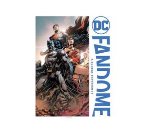 DC Fandome Batman, Wonderwoman, Superman Men's T-Shirt - White - M