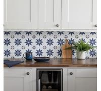 DC Fix Alia Blue Self Adhesive Wall Tiles