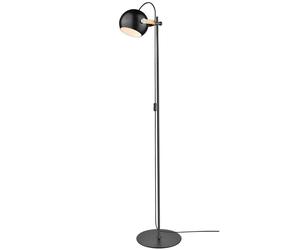 DC Floor Lamp Ø18 Black/ Oak