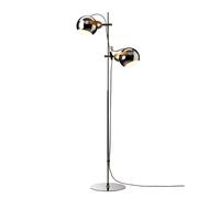 DC Floor Lamp 2-Arms Ø18 Chrome
