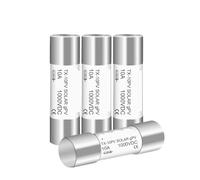 DC Fuses 1000V PV Photovoltaic 6A 10A 15A 20A 25A 30A 10 * 38MM Short Circuit Protection GpV(6A)