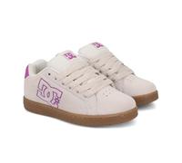 DC Gaveler Skate Shoe, Rubber Off White Pink, 13.5 UK Child