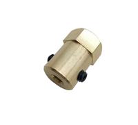 DC Gear electronic starter Coupling 3mm 4mm 6mm 8mm Inner Bore Gear electronic starter Hexagonal Coupling With Screw For DIY Toy Car electronic starter BIANMTSW(4mm)
