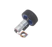 DC Gear electronic starter With Encoder and 65mm Wheel Coupling Kit For Robot Smart Car Gearmotors AUOQKQUT(60 RPM,6V)