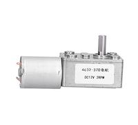 DC Gear Motor 12V 2RPM, Speed Reduction Motor for Industrial Automation, High Torque Low RPM DC12V Gear Motor with Pure Copper, Durable Galvanized Shell for Robots, Electric C