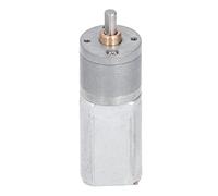 DC Gear Motor 12V 50RPM, Mini Electric Reducer Engine with High Torsion, Low Noise Speed Reduction Motor for Financial Machinery, Office Automation, Electronic Door Locks, Electric