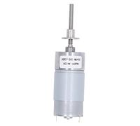 DC Gear Motor 24V Micro High Torque Speed Reduction Gearbox with Flange, Self - Locking Reversible Turbine Motor for Robotics, Automation and Industrial Control (66RPM)