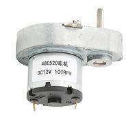 DC Gear Motor High Torsion Reversible Speed Reduction Motor 48E520 DC12V for Automation Equipment