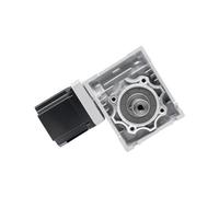DC Gear Motor Mechanical Self-Locking Worm Gearbox Reducer Stepper | Model 86Worm584-1 DC24V Worm Gearbox Stepper Motor 86x80mm 900rpm Input 9-180rpm Output 20-49N.m(Ratio 15)