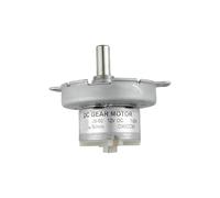 DC Gear Synchronous electronic starter JS-50 DC 12V 5RPM D-Shaft Metal Outer Reduction Gear Box POM Gear Gearbox AUOQKQUT