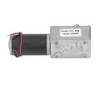 DC Geared Motor, Gear Motor with Self Locking Function, Forward Reverse Rotation Aluminum Alloy Housing, DC24V Speed Reduction Motor for Automation Robotics Medical (200RPM)