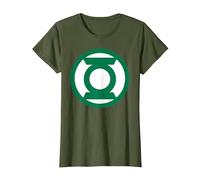 DC Green Lantern Logo T-Shirt, Women, Olive Green, Medium
