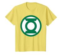 DC Green Lantern Logo T-Shirt, Youth, Lemon Yellow, 4T