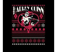 DC Harley Quinn Women's Christmas T-Shirt - Black - XXL