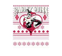 DC Harley Quinn Women's Christmas T-Shirt - White - L
