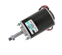 DC High Speed Motor,DC Motor Permanent Magnet High Speed Low Noise CW CCW Mini Brushed Electric Motors 30W(12V3500 turn)