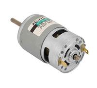 DC High Speeds Motor - 775 Extension Shaft Motor Motor High Speeds 80w High Power Torques Extension Shaft Dc Motor 12v/ 24v Electric Gear Motor for Office Automation Home Automation ((12V 10000RPM))