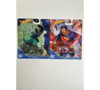 DC Hot Wheels 2 Car Set 1:64 Scale Real Riders DLB45