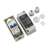 DC Isolator Switch 32A Solar Combiner Box with Circuit Breaker IP66 Outdoor Protection Unit(DC12-240V-20A)