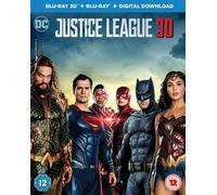Justice League - [Blu-ray 3D Blu-ray Digital Download] [2017] [DVD]