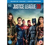 Justice League - [Blu-ray 3D Blu-ray Digital Download] [2017] [DVD]