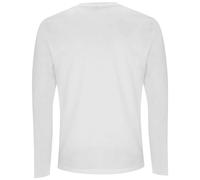 DC Justice League Core Flash Logo Unisex Long Sleeve T-Shirt - White - L