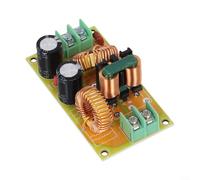 DC LC Filter Module 10A/20A 50V Electromagnetic Interference Suppression PCB FR4 Passive Power Supply Harmonic Compensation for Automotive Motorcycle Industrial DC Circuits(10A)