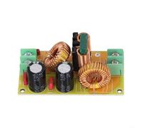 DC LC Filter Module for EMI Electromagnetic Interference Suppression, 10A/20A 50V DC Power Supply Noise Filter with Common Mode Choke for Automotive and(10A)