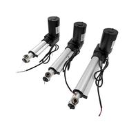 DC Linear Actuator 12V 24V DC Linear electronic starter Heavy Duty 6000N For Controller Home Use Sofa Recliner Lift Stroke 100mm 150mm 200mm IINKUEYK(100mm 6000N,12V)
