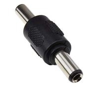 DC Male to Male Coupler, 2.5mm X 5.5mm Connector, Power Cable Extension Adapter, Female to Male Jack Converter, Barrel, Wire Extender, Joiner, Plug Adaptor for CCTV IP Camera, DVR, LED Light Strip