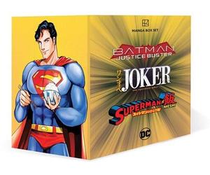 DC MANGA TEN GRAPHIC NOVEL BOX SET Collects Superman 1-3, Batman 1-4, Joker 1-3