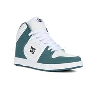DC Manteca 4 High-Top Skate Shoes - White/Blue Jay