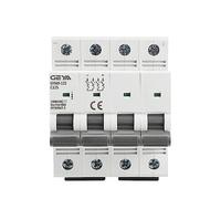 DC MCB 4P 1000V 80A 100A 125A Mini Circuit Breaker DC MCB for Solar PV System Din Rail Breaker 6KA(25v)