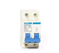 DC MCB DZ47Z-63 2P 1000V Solar Miniature Circuit Breaker(2P 6A)
